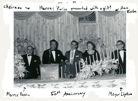 Shatter 50th Award to Harvey Kurlan